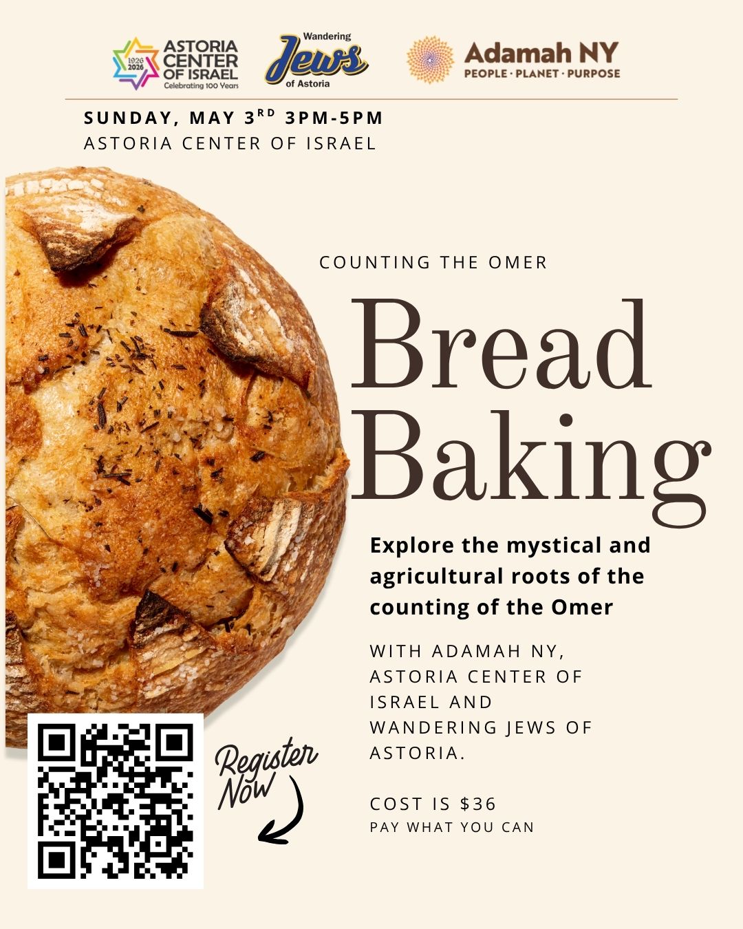 Bake Bread with Adamah
